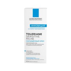 La Roche-Posay Toleriane Sensitive Riche Увлажняющий крем для сухой кожи, 40 мл