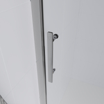 Душевая дверь Veconi Evo 400 CH, 1400x1950, хром, стекло прозрачное