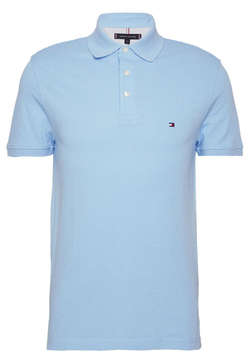 Мужское теннисное поло Tommy Hilfiger Core 1985 Slim Polo - kingly blue
