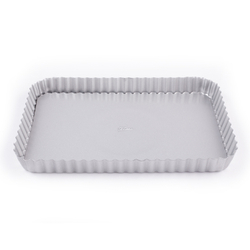 Форма для выпечки со съемным дном Patisse Silver 32х22х3 см