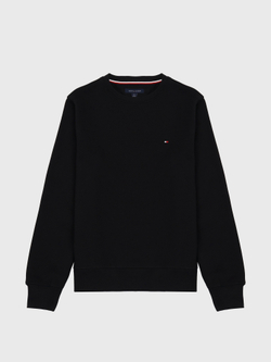 Свитшот Tommy Hilfiger Solid Crewneck Black