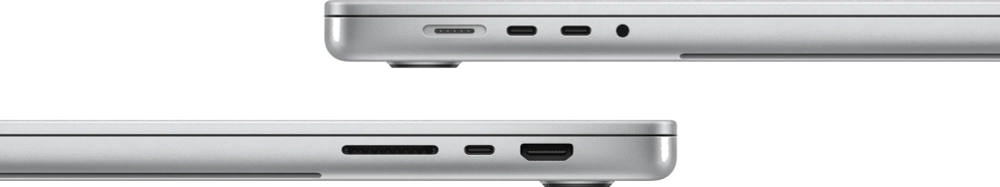 Ноутбук Apple MacBook Pro A3403 M4 Pro 14 core 24Gb SSD512Gb/20 core GPU 16.2" Liquid Retina XDR (3456x2234) macOS silver WiFi BT Cam (MX2T3HN/A)