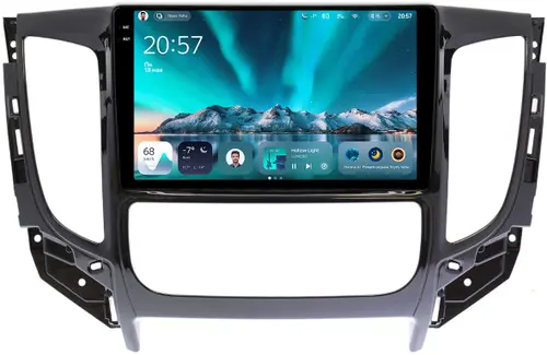 Магнитола для Mitsubishi L200 5 2015-2019 (климат), Pajero Sport 3 2016-2023 (МКПП), FIAT Fullback - Teyes CC4 монитор 9.2" 2K QLED на Android 14, Быстрейшая, Snapdragon 680, DSP, CarPlay, 4G SIM-слот