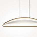 Подвесная светодиодная люстра Maytoni Breeze MOD281PL-L34BS3K