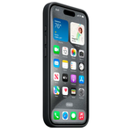 Тканевый чехол с поддержкой MagSafe Apple FineWoven Case для iPhone 15 Pro Max, Black (Черный)