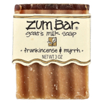 ZUM, Zum Bar, мыло с козьим молоком, ладан и мирра, 3 унции, 1 шт.