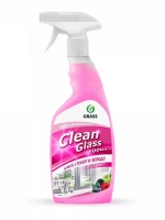 Средство для мытья стёкол,окон,пластика и зеркал GRASS Clean Glass Лесные ягоды 600мл