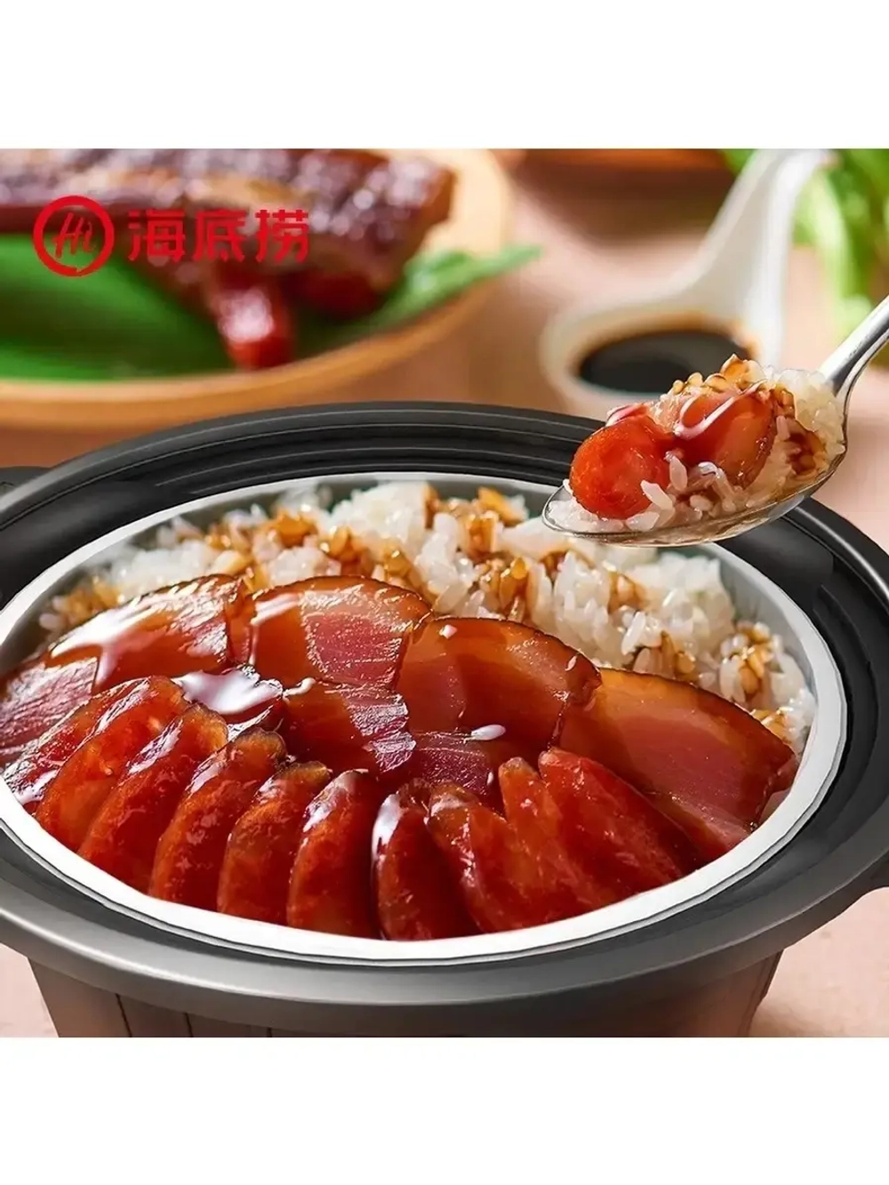 Саморазогревающаяся рис HotPot с колбасой и беконом