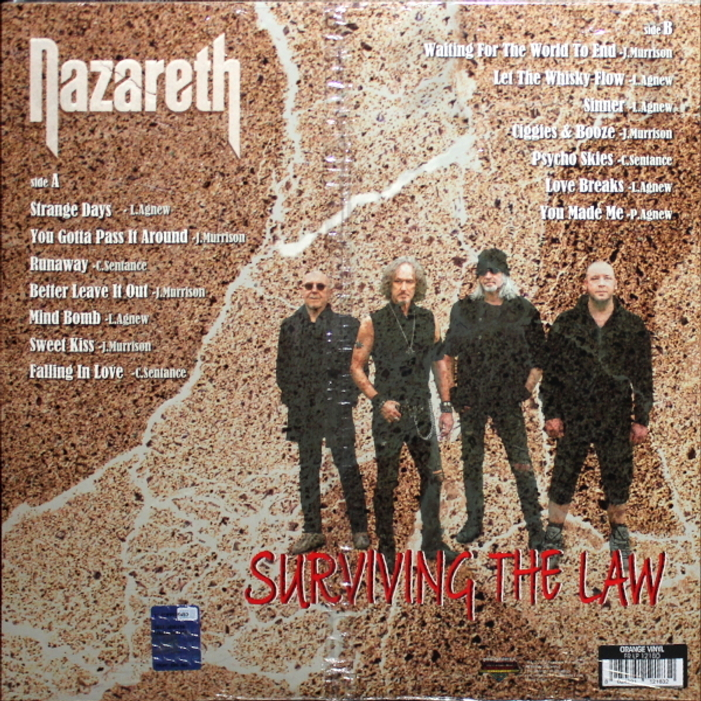 Nazareth / Surviving The Law (Limited Edition)(Coloured Vinyl)(LP)