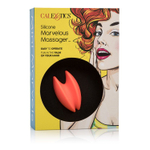 Оранжевый вибромассажер Mini Marvels Silicone Marvelous Massager (Цвет: оранжевый)