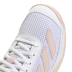 Детские теннисные кроссовки Adidas Courtflash K - cloud white/wonder quartz/cloud white