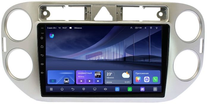 Магнитола для Volvo XC90 2006-2014 - Kuberg QLed, Android 14, TS105, Быстрейшая, CarPlay, SIM-слот