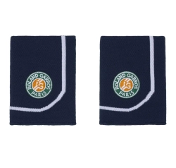 Напульсник теннисный Roland Garros Performance 2P - navy/white