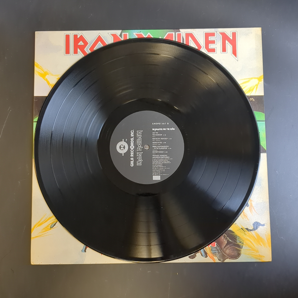 LP Iron Maiden - No Prayer For The Dying. Метал. Зарубежный рок. Виниловая пластинка 12 дюймов.