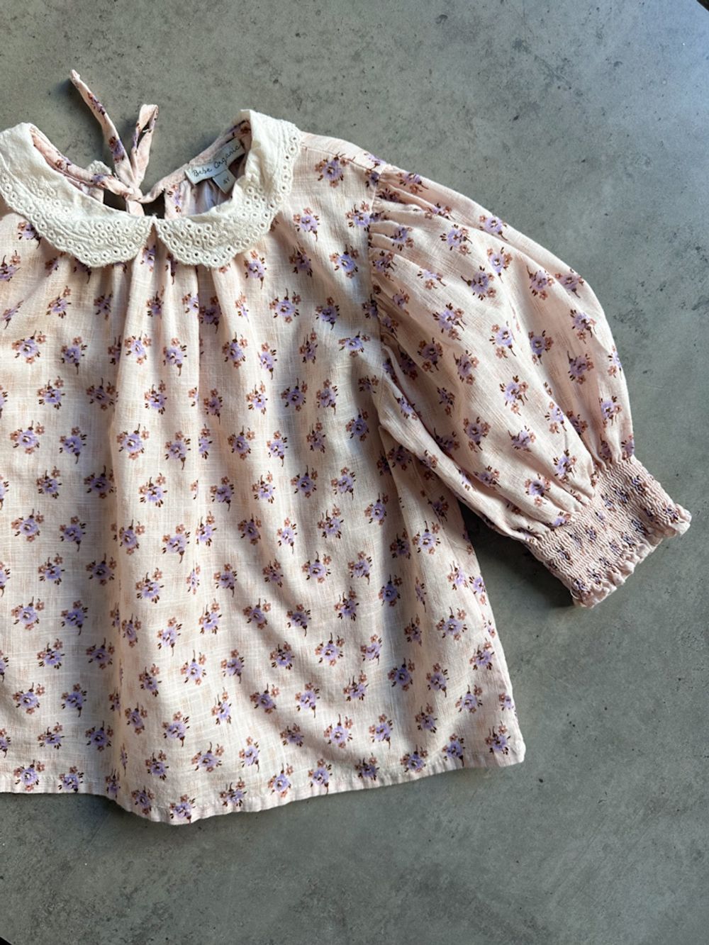 Хлопковая блузка Bebe Organic, 104