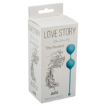 Вагинальные шарики Love Story The Firebird Waterfall Breeze (Цвет: голубой)