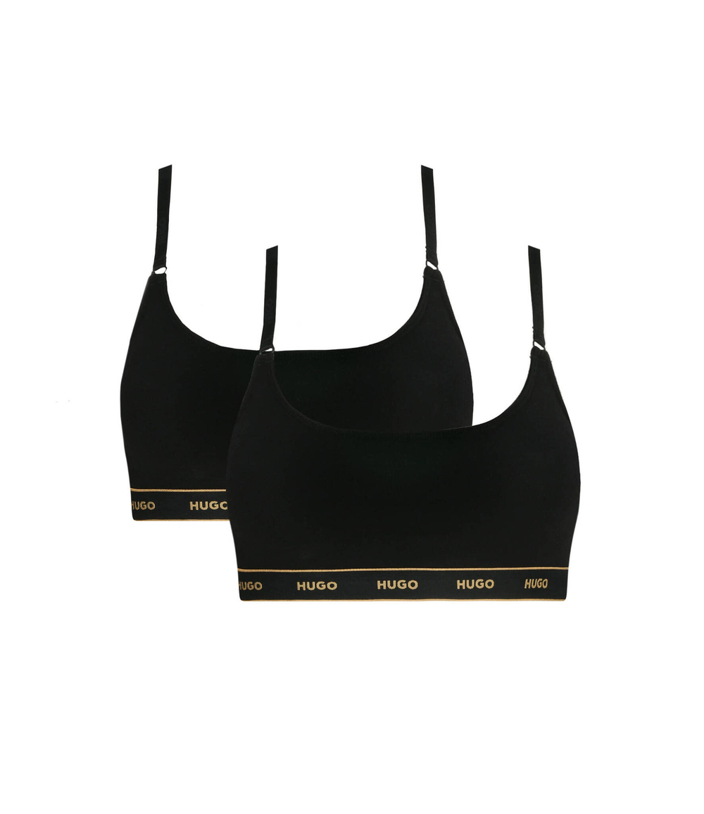 бюстгальтер 2шт. stripe Hugo Bodywear - черный(50486034)