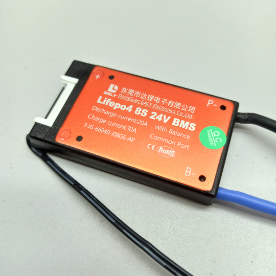 Плата LiFePo4 BMS daly 8s24v 20A с термодатчиком