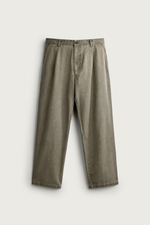БРЮКИ ЧИНОС RELAXED FIT СО СКЛАДКАМИ — ZARA · 6887/452