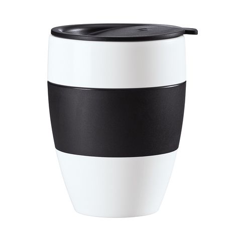Термокружка aroma to go, 400 мл, черно-белая