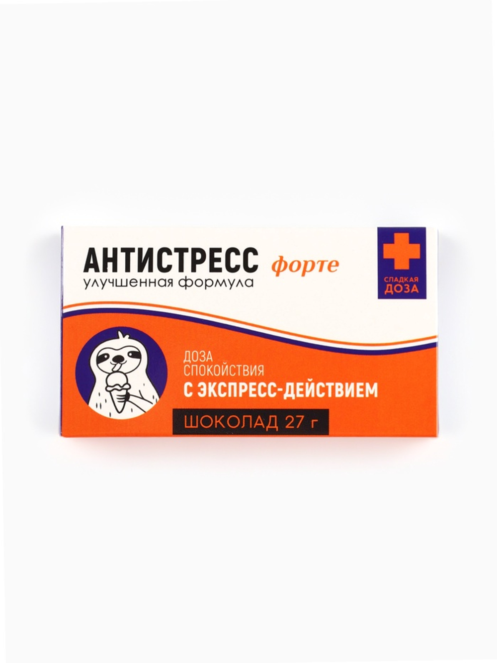 Шоколад молочный «Антистресс форте»: 27 г