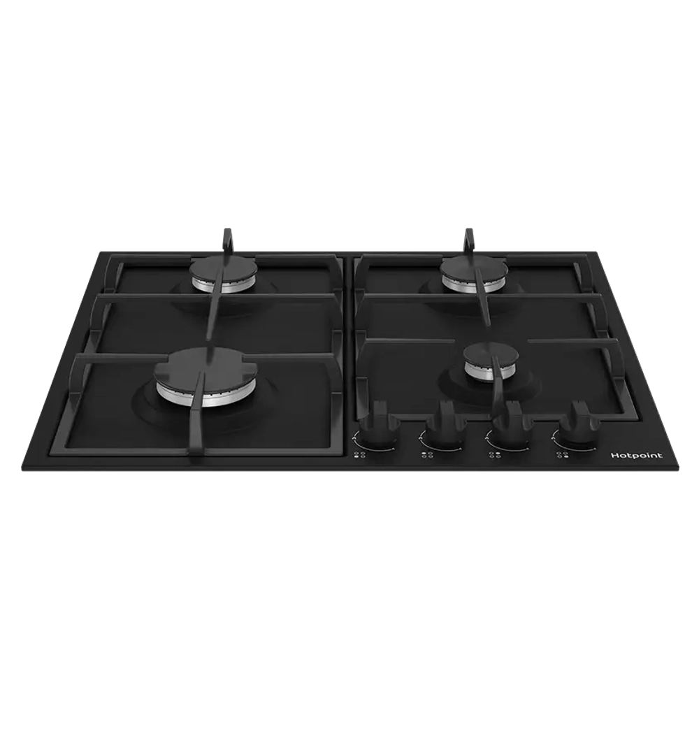 Варочная поверхность газовая Hotpoint HGMT 642 BL