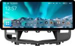 Магнитола для Nissan Teana J32 2008-2013 (ШГУ монохром) - Teyes CC4 монитор 12.3" 2K QLED + рамка 10, Android 14, Быстрейшая, Snapdragon 680, DSP, CarPlay, 4G SIM-слот