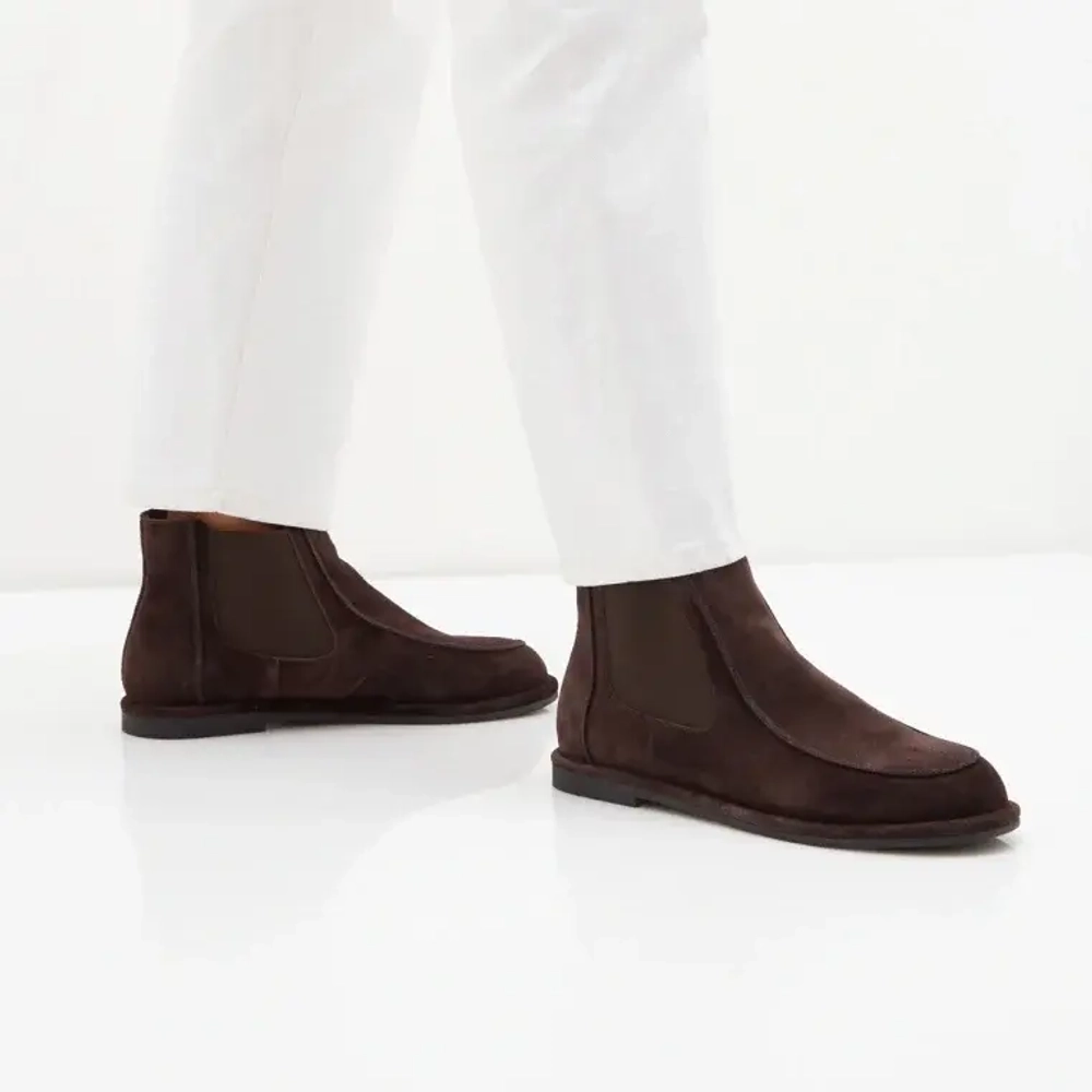 Ботинки  Rita Chocolate  Suede
