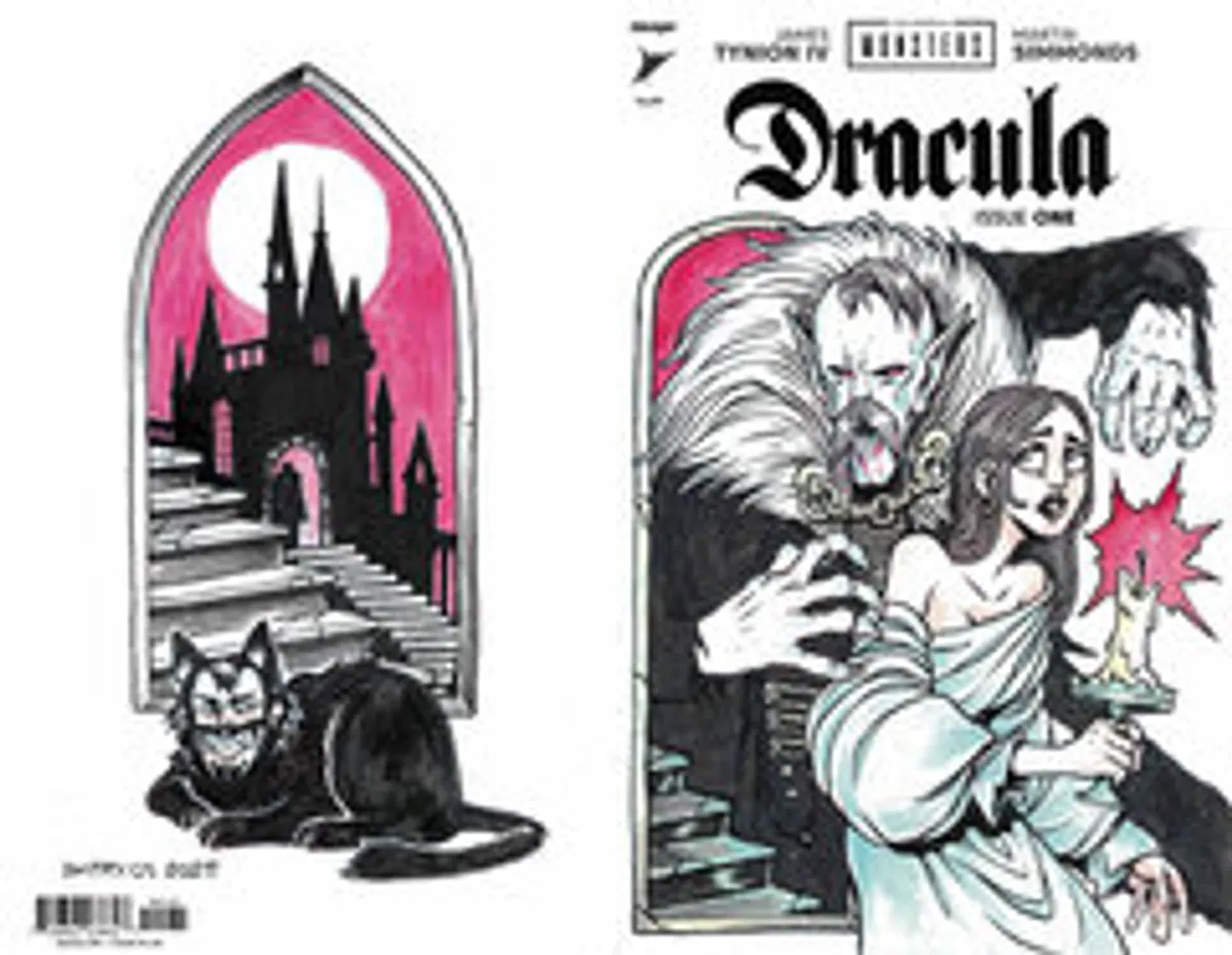 Universal Monsters Dracula #1 (Cover 28oi) (Dmitry.Os)