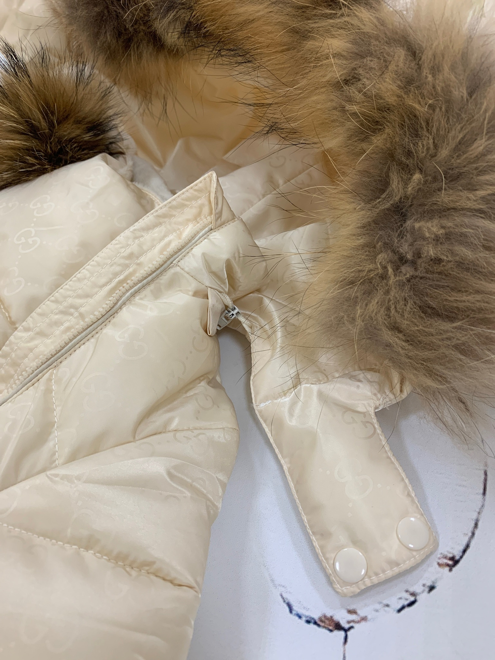 Комбинезон-трансформер (2в1) GUCCI STYLE: KD1910 (Цвет: Белый, Размер: XL)