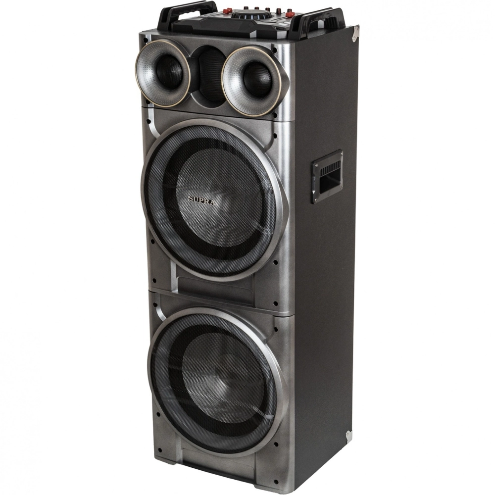 Минисистема Supra SMB-2150 черный 1200Вт FM USB BT SD