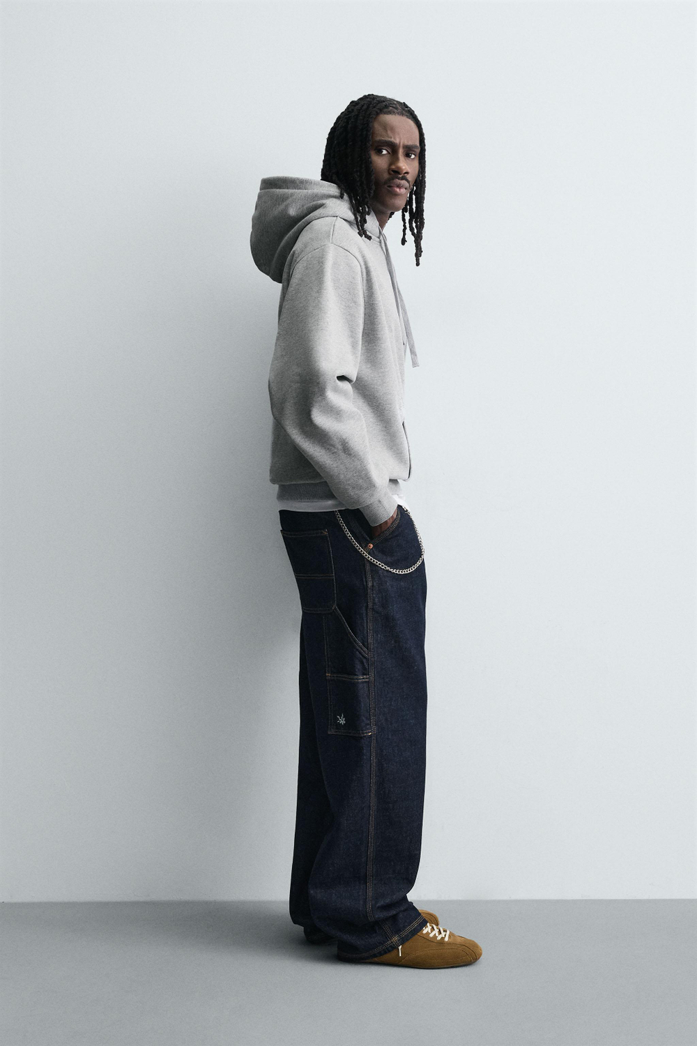 БАЗОВОЕ ХУДИ HEAVYWEIGHT — ZARA