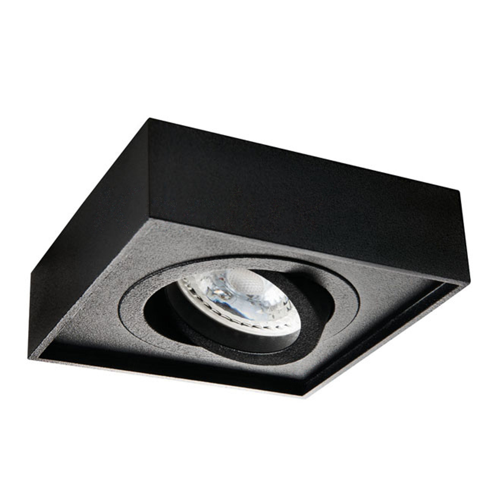 Cветильник точечный квадратный KANLUX MINI GORD DLP-50-B
