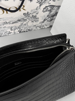 Клатч Christian Dior из Кожи Крокодила