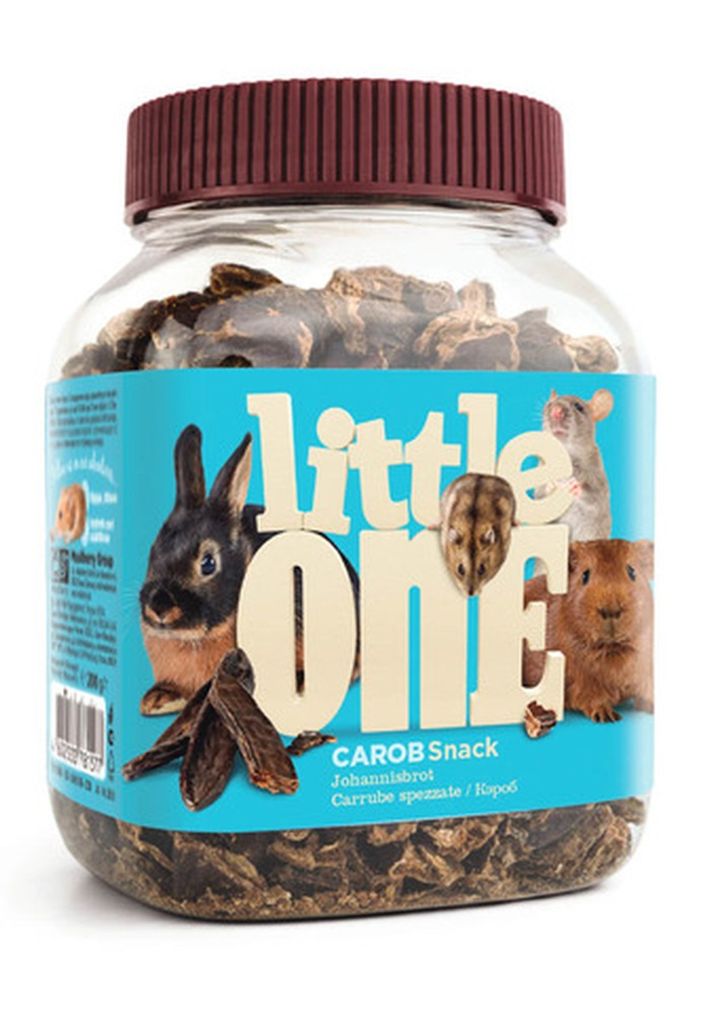 Little One Кэроб Snack для грызунов банка 200 г