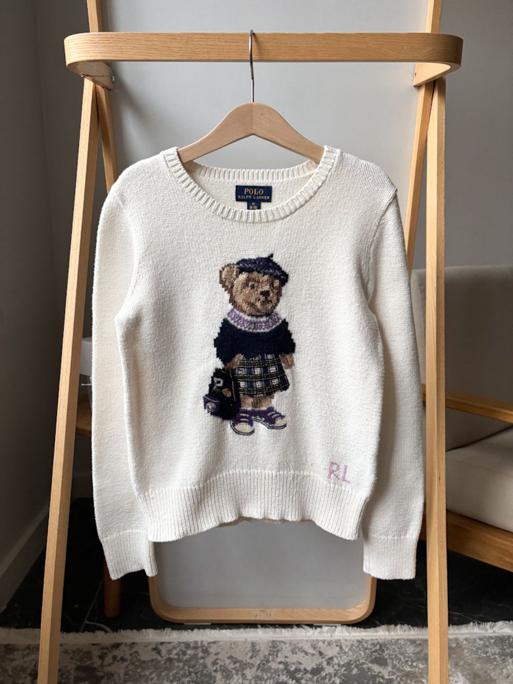 Хлопковый джемпер Polo Ralph Lauren, 128