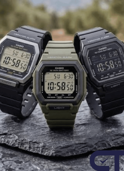 Casio W-738H-1A — унисекс наручные часы