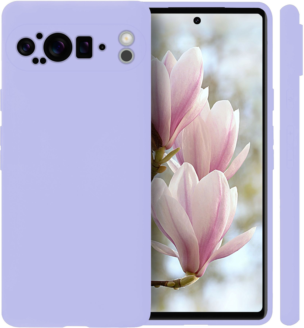 Мягкий Soft Touch чехол из силикона для GOOGLE PIXEL 9 PRO с бархатной подкладкой