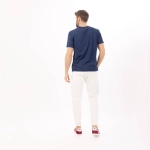 Футболка однотонная Bowery NYC Mako Jersey Mood Indigo