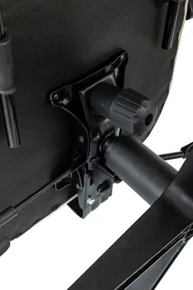 Кресло руководителя Бюрократ T-9950MSG-F Fabric песочный Light-21 крестов. пластик подст.для ног