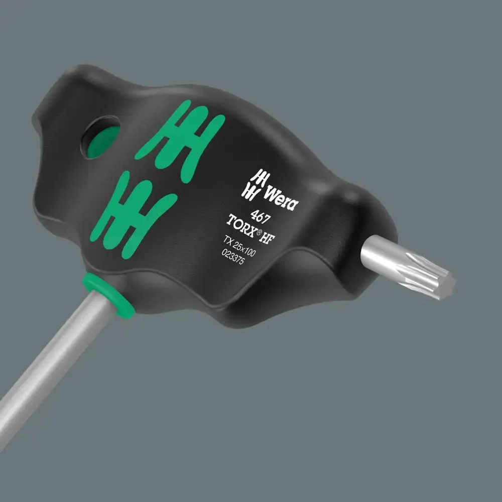 Набор отвёрток с т-образной ручкой HEX/TORX 10 предметов WERA 05023340001