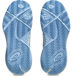 Женские кросовки для Padel Asics Gel-Challenger 15 Padel - stone wash/orange glow