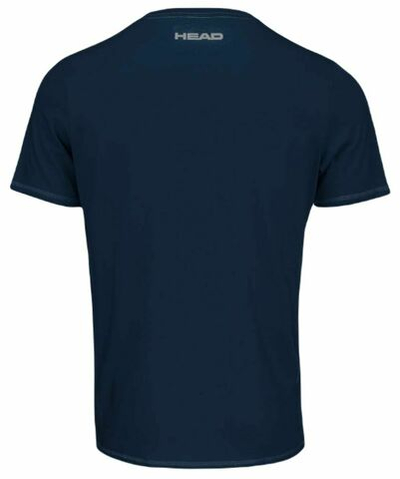 Мужская теннисная футболка Head Club Carl T-Shirt - dark blue