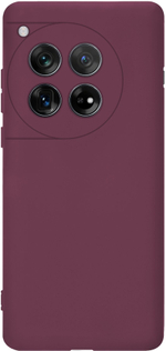 Мягкий Soft Touch чехол из силикона для ONEPLUS 12 (не 12R !) с бархатной подкладкой