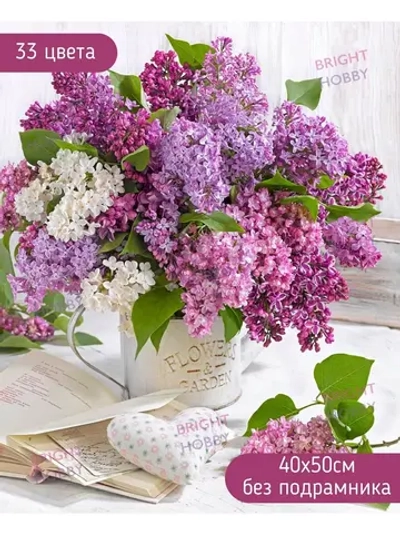 Алмазная мозаика 40*50 без подрамника