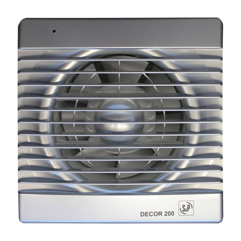 Накладной вентилятор Soler Palau DECOR-200C SILVER