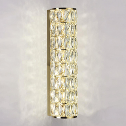 4926/8WL L-VISION ODL24 581 золото/металл/хрусталь Настенный светильник LED 8W 4000K 463Лм PANTA