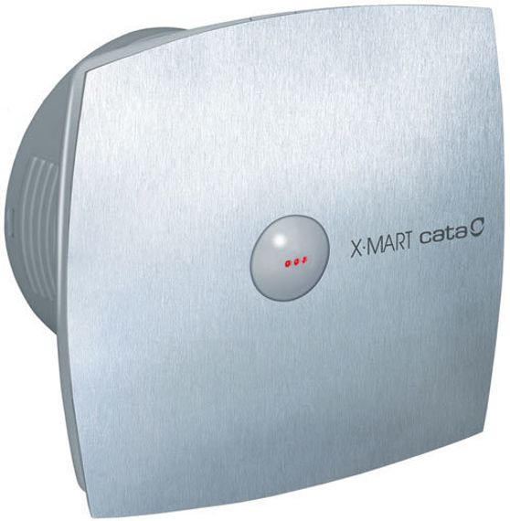 Вентилятор накладной Cata X-Mart 10 Matic inox Hygro (таймер, датчик влажности)