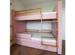Кровать двухъярусная Cosy (розовый)