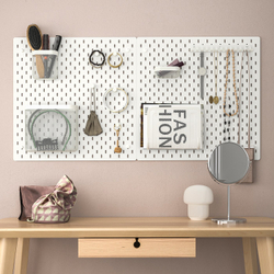 IKEA SKÅDIS  (ИКЕА СКОДИС)  -  Вешалка - белая
